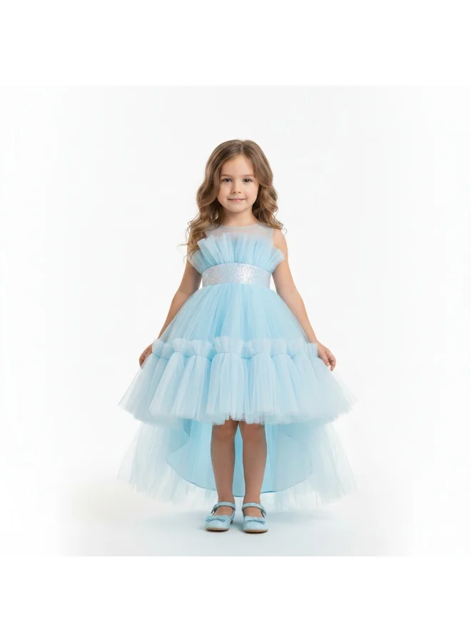 بيداني فستان نجمة أزرق نبيل